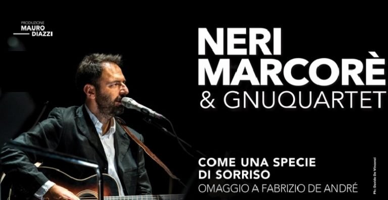 Il richiamo improvviso di Neri Marcorè, o il quadro naturale di Faber – “Come una specie di sorriso”, omaggio a De Andrè