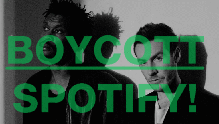 Massive Attack contro il Ceo di Spotify che produce droni militari per Israele