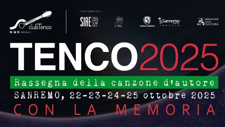 PREMIO TENCO 2025: grande successo per la rassegna – Ospiti e vincitori