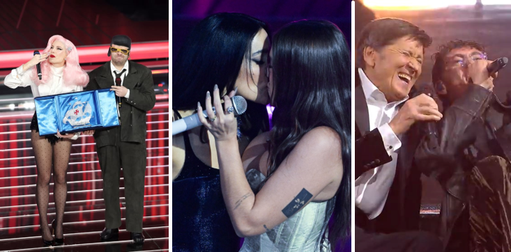 Momenti più importati della sera delle Cover: Ditonellapiaga regina cover, il bacio di Levante, sorpresa Gianni Morandi