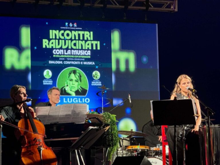 Tosca protagonista degli “Incontri ravvicinati con la musica”
